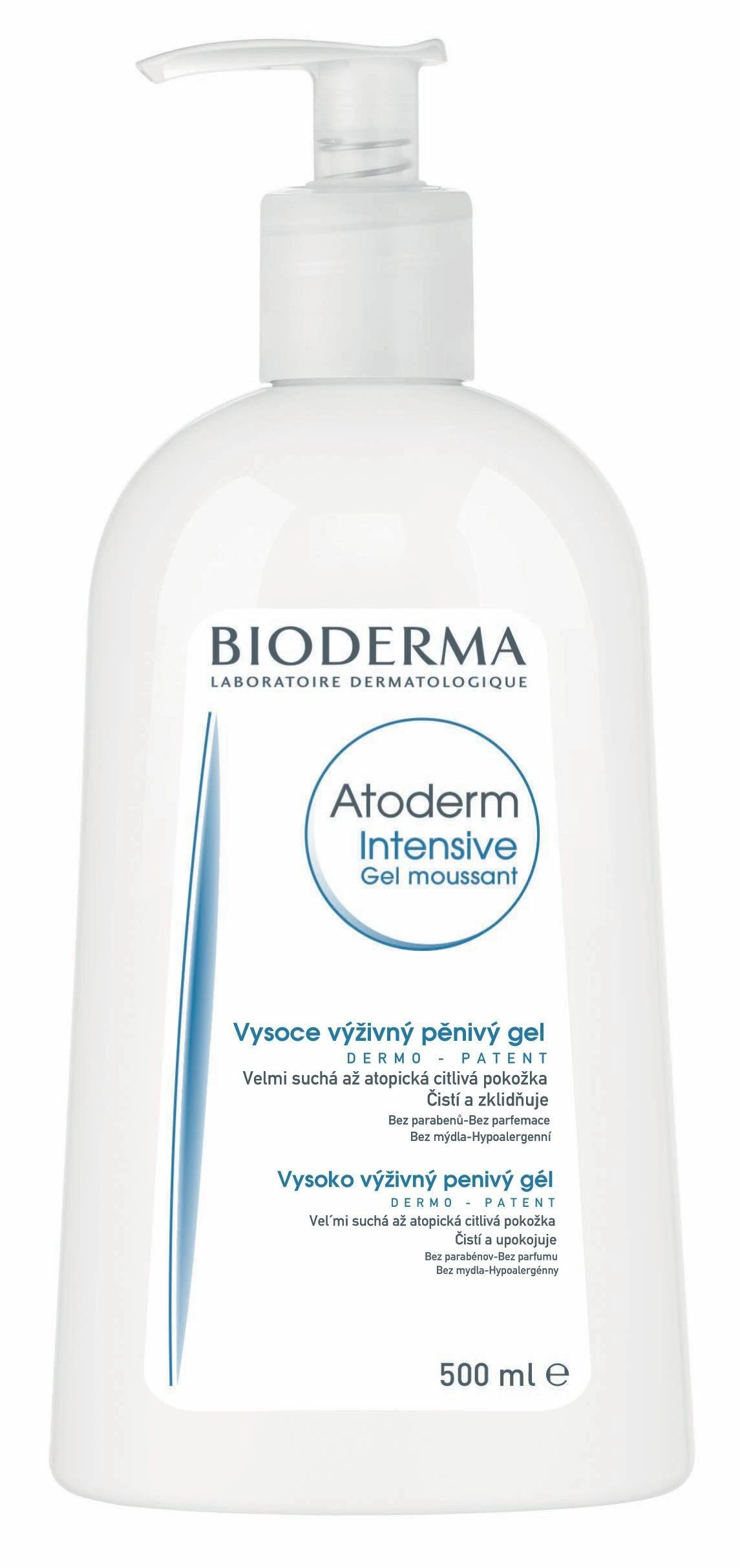 BIODERMA Atoderm Dušo želė švelnus gelinis prausiklis labai sausai ir atopiškai odai, 500 ml