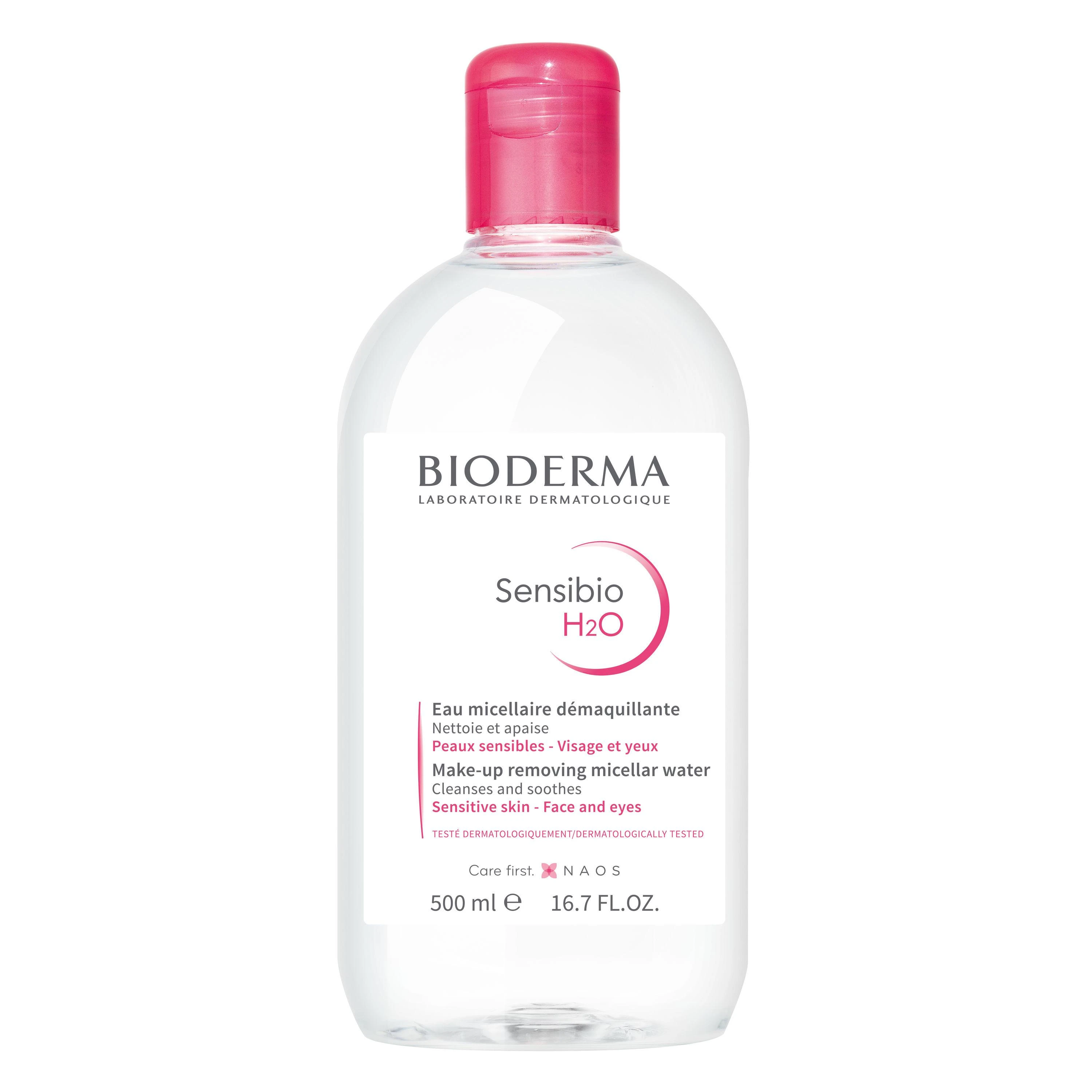Bioderma Sensibio H2O Makiažą šalinantis micelinis vanduo, 500 ml