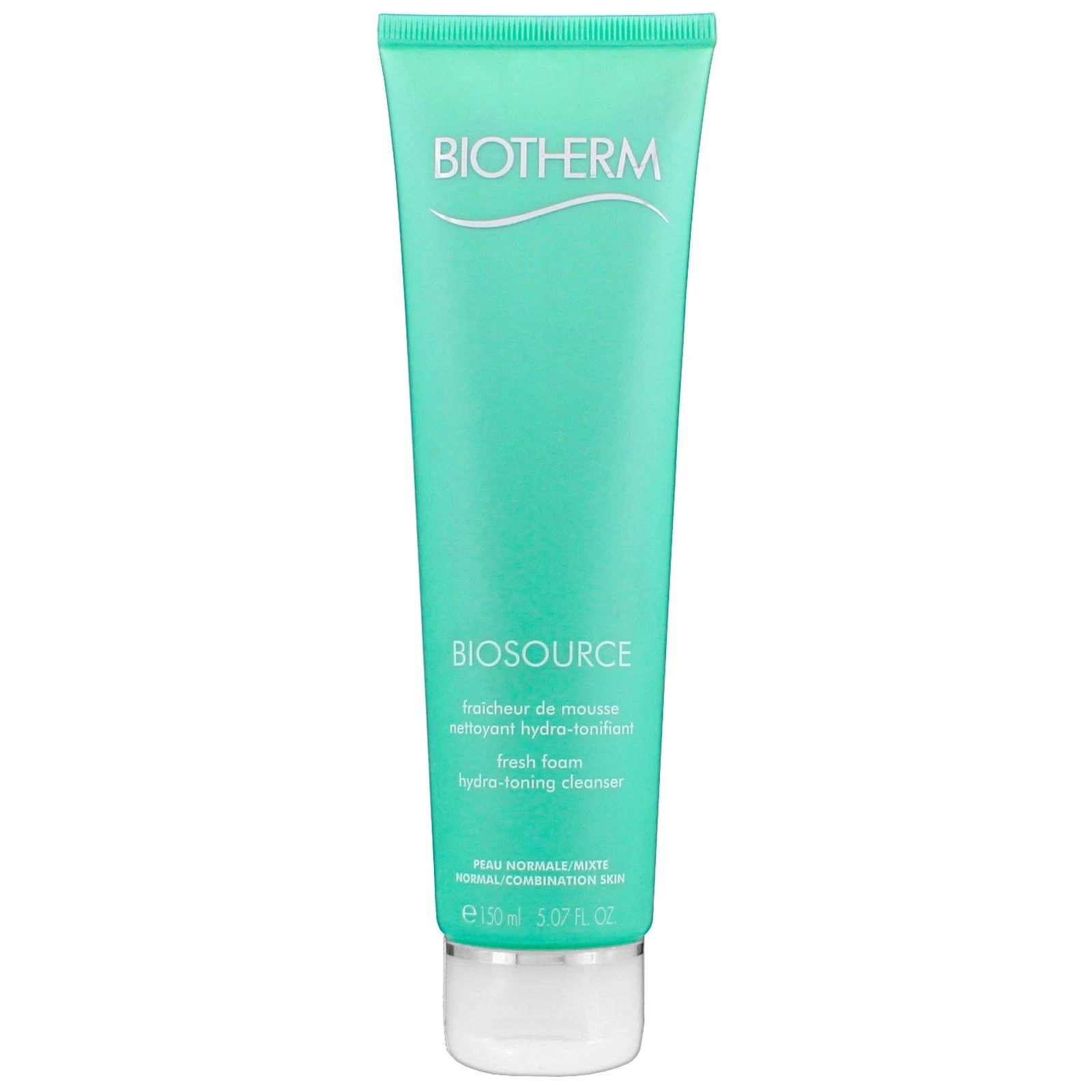 Biotherm Biosource Zn Hydra-Mineral Valiklis Toning Putos valomosios veido putos, 150 ml