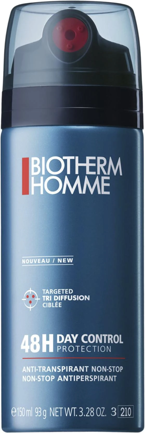 Biotherm Homme 48H dezodorantas, 150 ml mėlynas flakonas