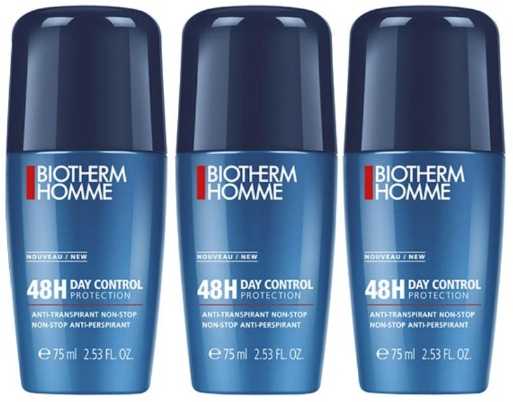 Biotherm Rutulinių dezodorantų rinkinys 48H Day Control Trio 3 x 75 ml