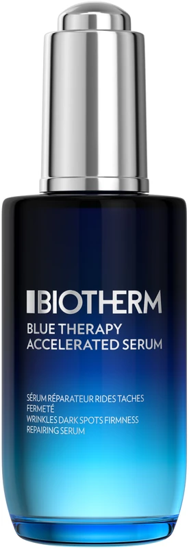 Biotherm Mėlyna Therapy Serum Accelerated Skin Serum senėjimą lėtinančio poveikio veido serumas, 50 ml