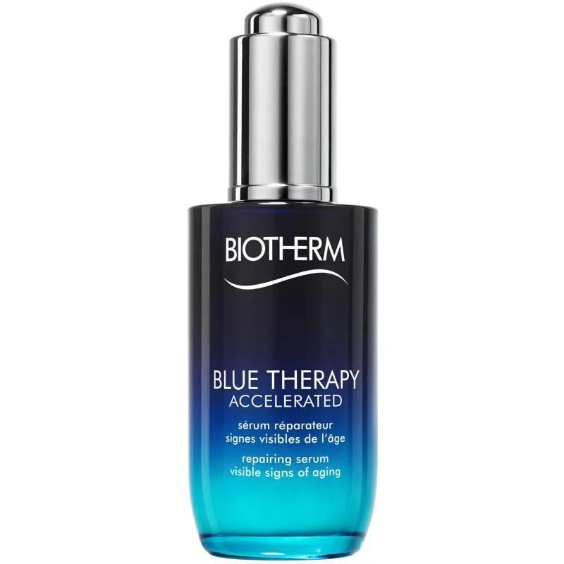 Biotherm Mėlyna Therapy Serum Accelerated Skin Serum senėjimą lėtinančio poveikio veido serumas, 50 ml