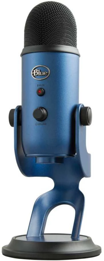 Logitech Mėlyna Mikrofonas Mėlyna Yeti USB - Mėlyna spalva