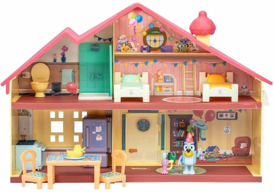 TM Toys Figūrėlė Bluey su namų šventės komplektu