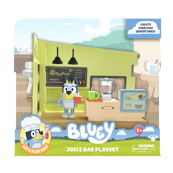 Moose „Bluey“ – mini žaidimų rinkinys sulčių barui (90329)