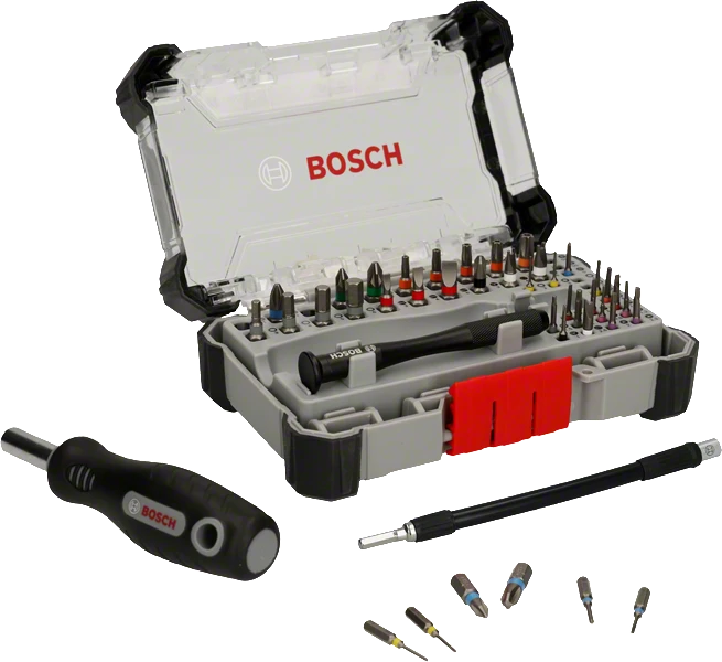 Sukimo antgalių rinkinys Bosch 2607002836; 42 vnt.