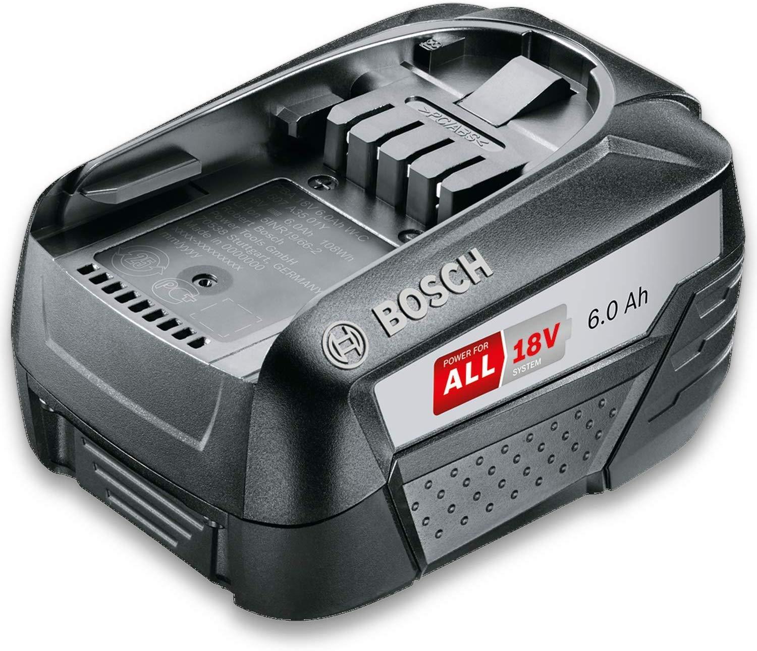 Akumuliatorius Bosch PBA 18V 6.0Ah W-C, 1600A00DD7 | Varle.lt