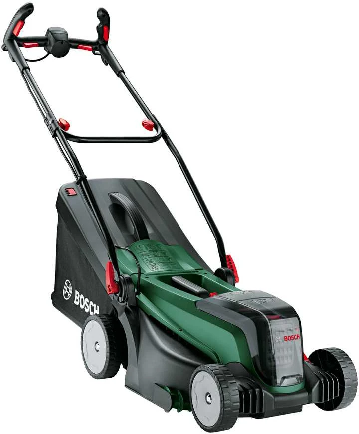 Bosch Akumuliatorinė vejapjovė UniversalRotak 2x18V-37-550 (Be akumuliatoriaus ir kroviklio)
