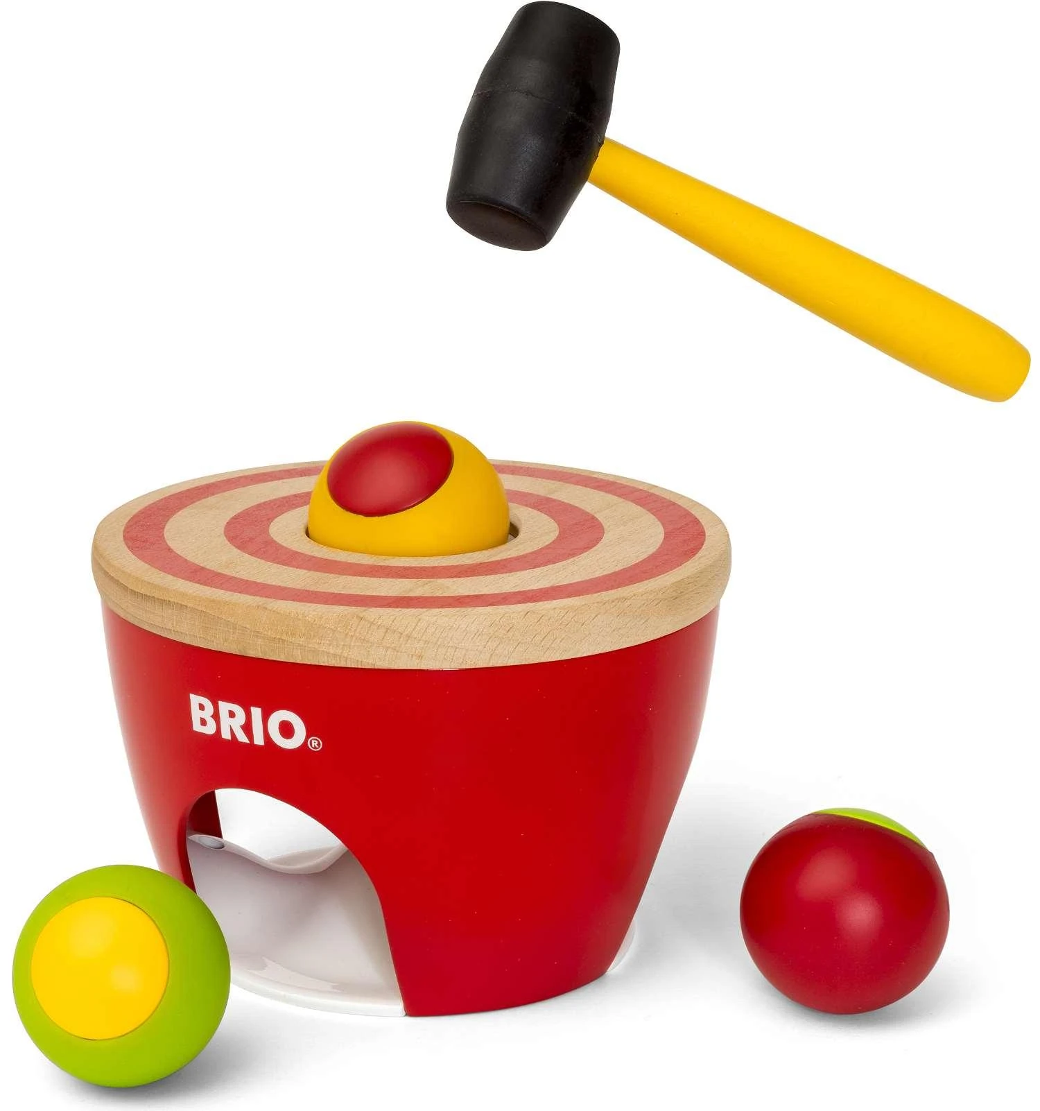 Brio Infant BRIO medinis žaislas Ball Pounder, 30519
