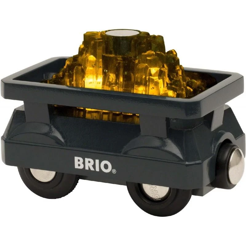 BRIO - Šviečiantis auksinis vežimėlis (33896)