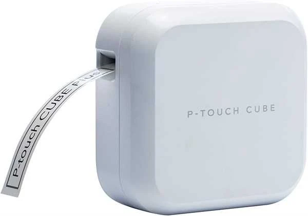 BROTHER PT-P710BTH CUBE PLUS, LABEL THERMO Spausdintuvas PORTABLE, USB, BT (Baltas)