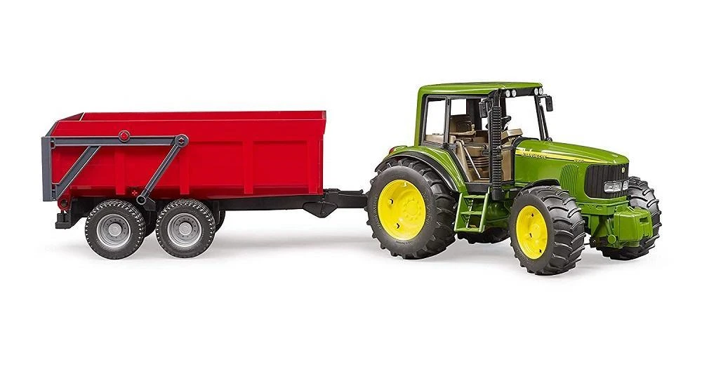 BRUDER John Deere 6920 su priekaba 02057