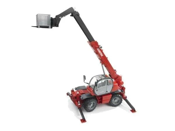 Pojazd BRUDER krautuvas Manitou Telescopic MRT 2150 (su aksesuarais), 2129
