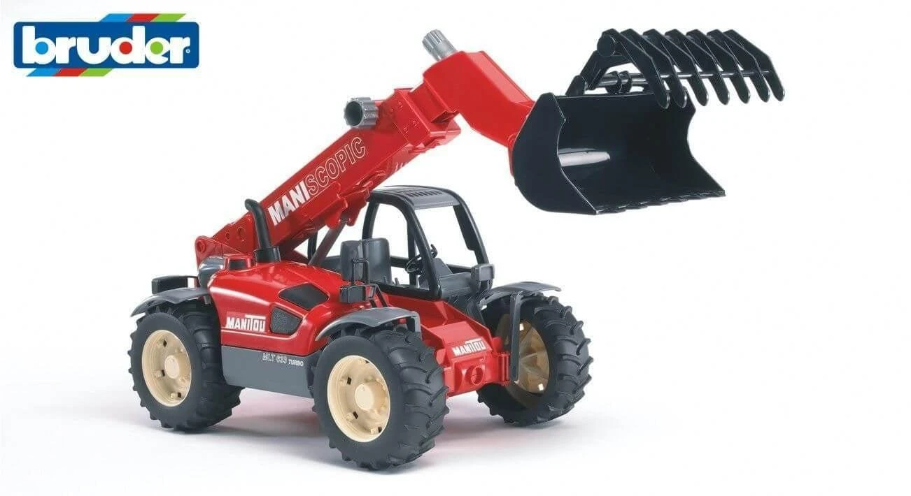 BRUDER teleskopinis krautuvas Manitou MLT 633, 02125