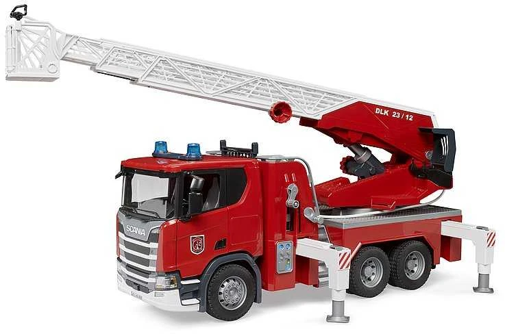Bruder Žaislinis gaisrinis automobilis Scania Super 560R su vandens pompa