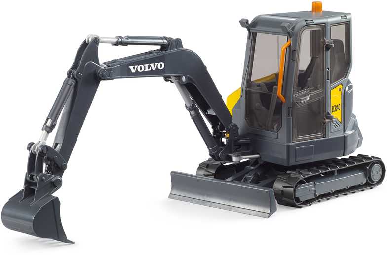 Bruder Bruder Volvo ECR40 compact excavator, modelis vehicle