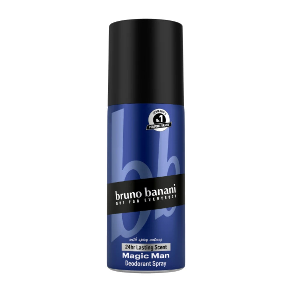 Bruno Banani Magic Man With Spicy Nutmeg Dezodorantas vyrams, 150 ml