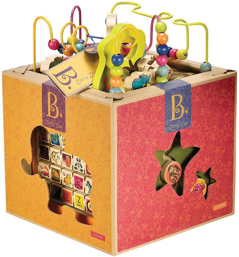 B.Toys B TOYS ZANY ZOO VEIKLOS KUBAS