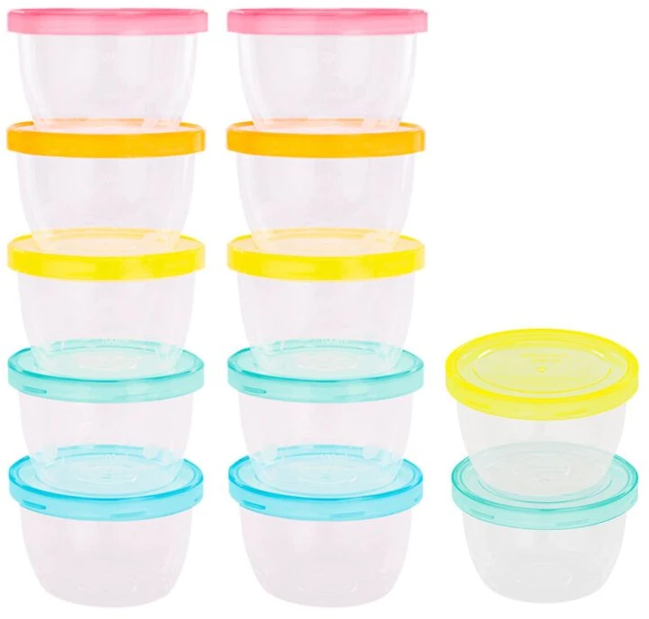 Babymoov Badabulle - Badabowls maisto indeliai - 12 x 250 ml