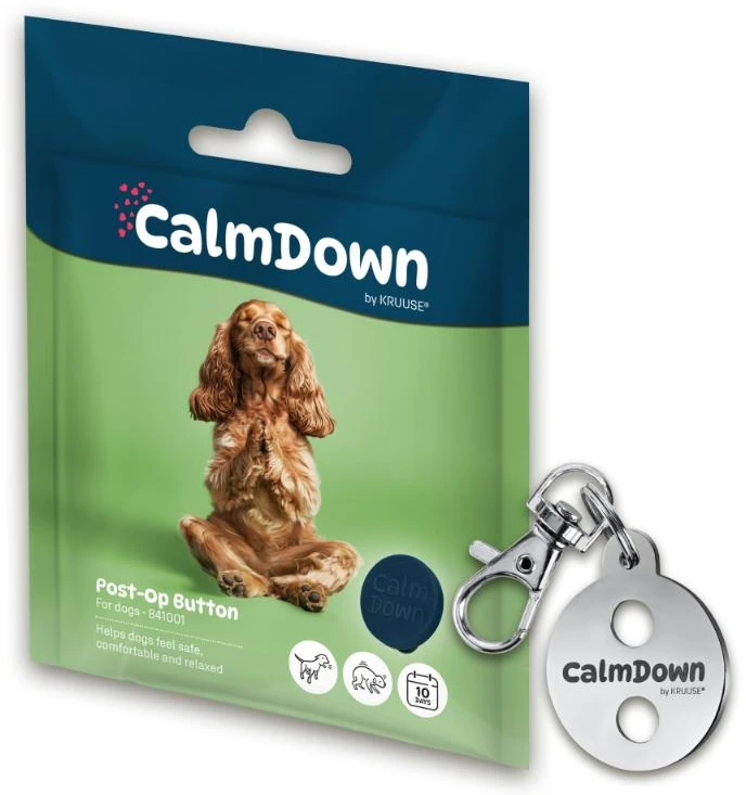 Calmdown by Kruuse - CalmDown Dog Tag Kit - 1 button