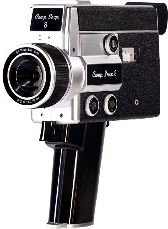 Camp Snap CS-VC8-BK-WW Digital Super-8 Video Camera
