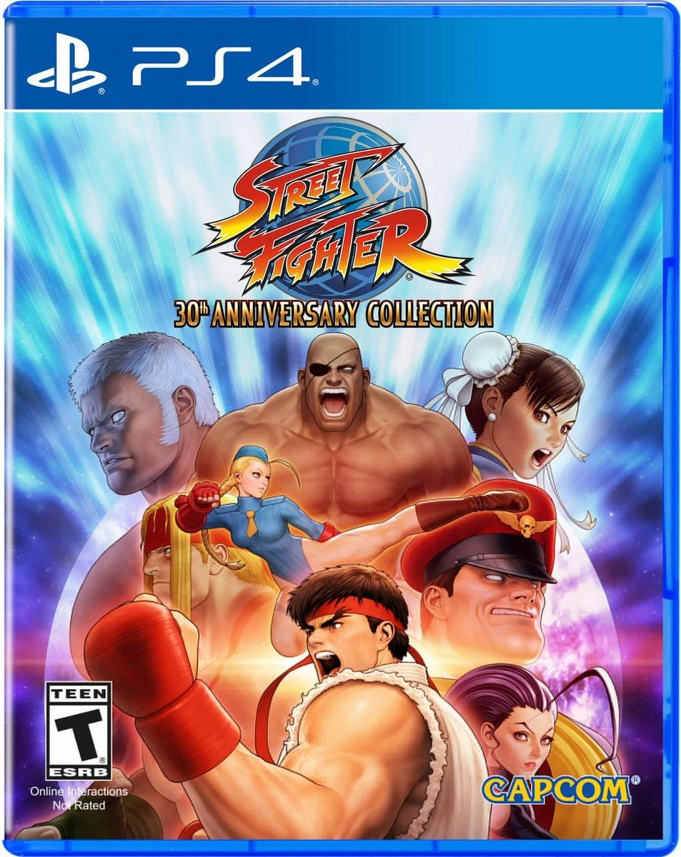 Sony Street Fighter 30th Anniversary Collection, PS4 PlayStation 4 Pagrindinis
