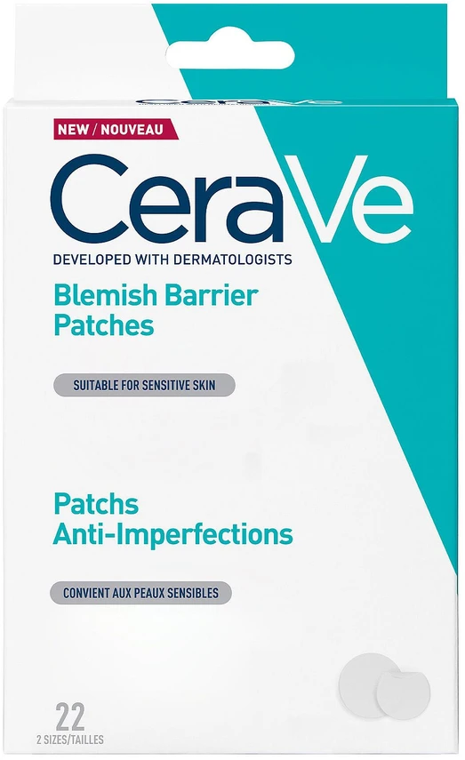 CeraVe Anti-Imperfection Patches pleistrai spuogams, 22 vnt.