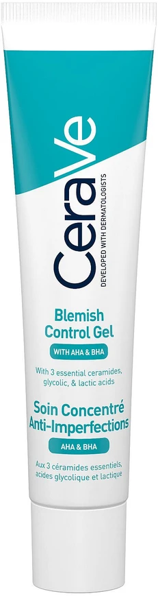 Cerave Blemish Control Gel gelis probleminei odai su rūgštimis, 40 ml
