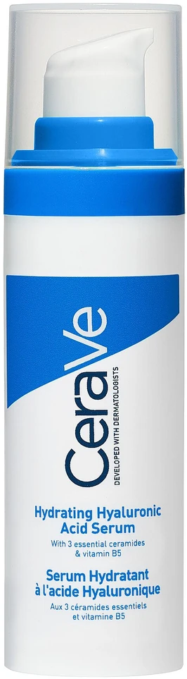 Drėkinamasis veido serumas su hialuronu Cerave Hydrating Hyaluronic Acid, 30 ml