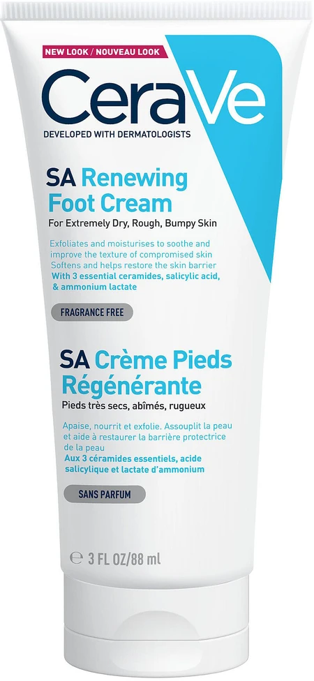 Atkuriamasis pėdų kremas Cerave SA Renewing Foot Cream, 88 ml