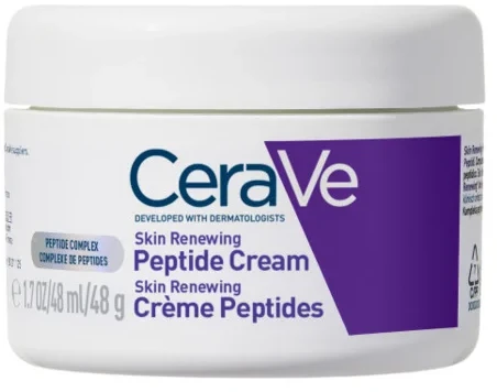 CeraVe Skin Renewing Peptide Kreminis regeneruojamasis naktinis veido kremas, 48 ml