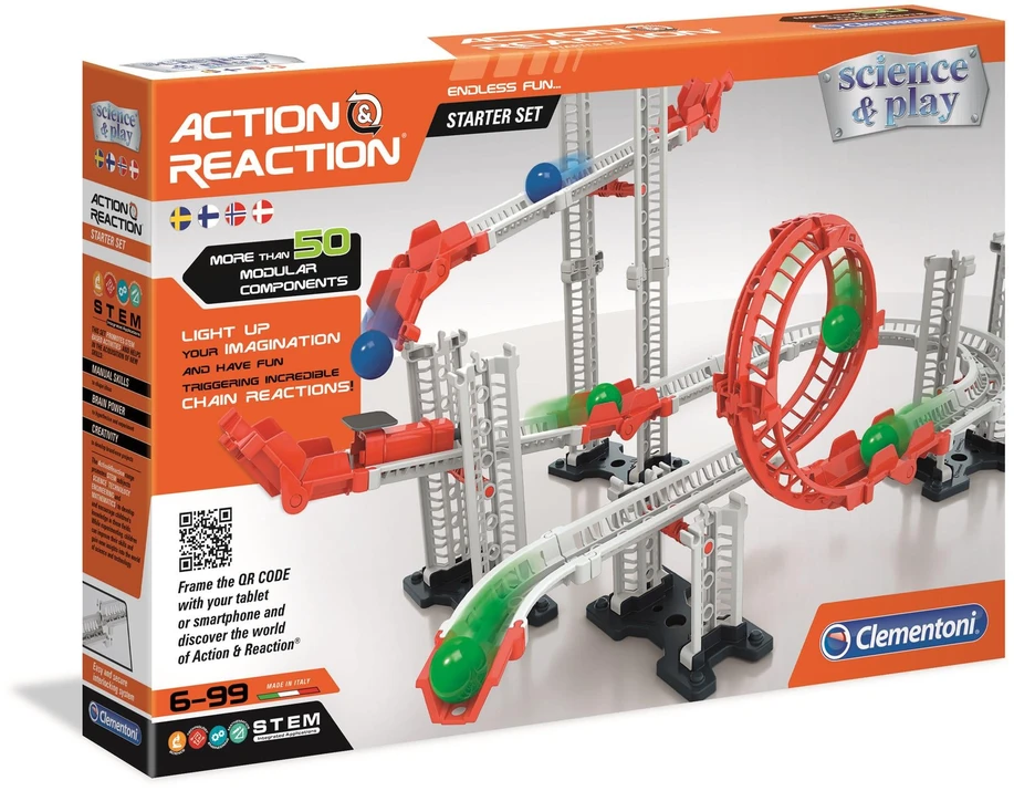 Clementoni Action & Reaction pradžiamokslis K