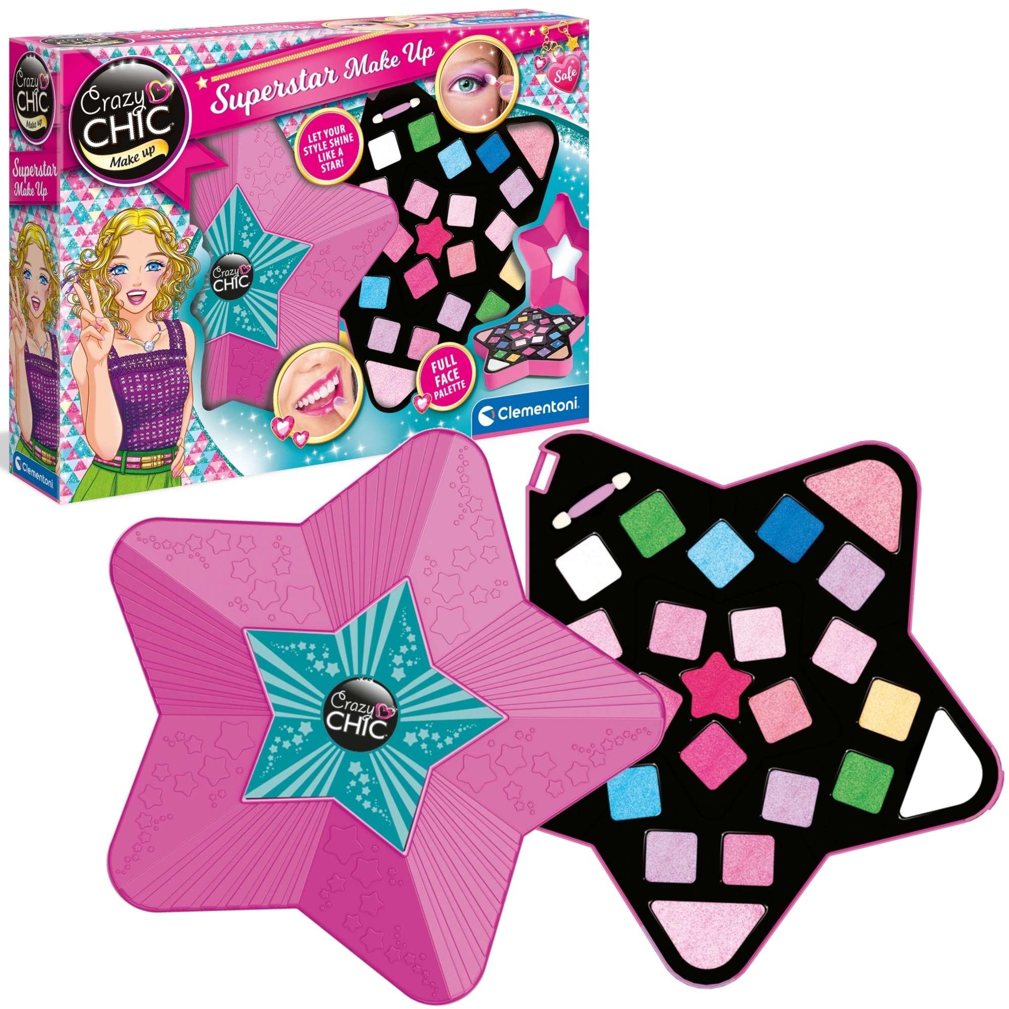CRAZY CHIC SUPER STAR MAKE UP CLEMENTONI paletė