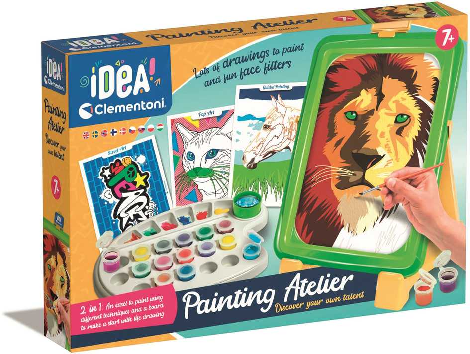„Clementoni Idea Set“ tapybos studija