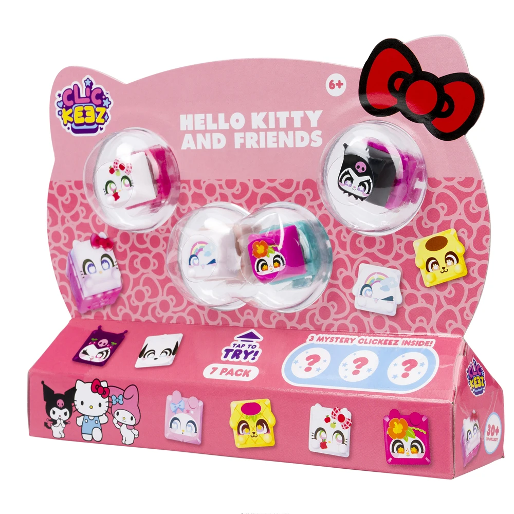 Goliath Clickeez rinkinys Hello Kitty ir draugai, 7 vnt.