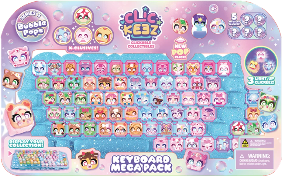 Clickeez Klaviatūra Goliath ClickKeez Mega Pack