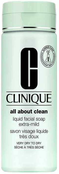 Clinique Liquid Facial Soap Extra Mild veido prausiklis, 200 ml