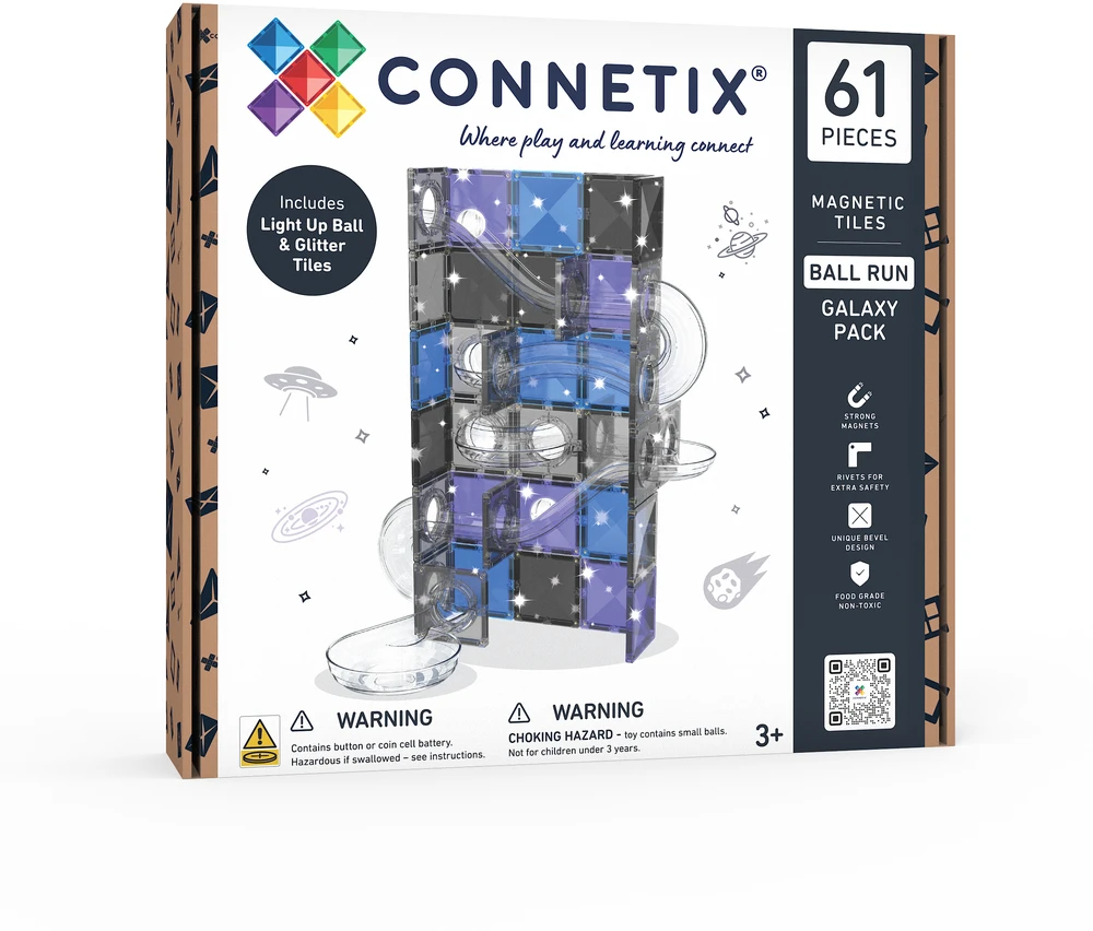 CONNETIX - Ball run galaxy rinkinys, 61d.