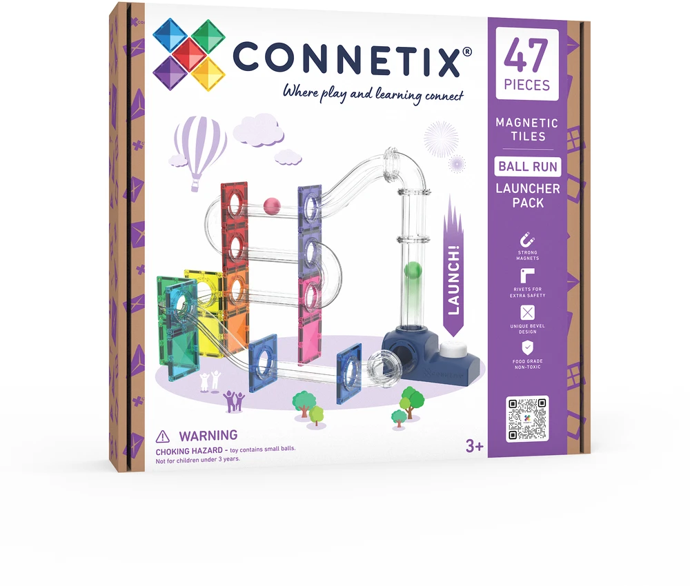 CONNETIX - Kamuoliukų paleidimo rinkinys, 47d.