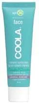 "Coola Classic Face" ekologiškas apsauginis losjonas nuo saulės "Cucumber Spf30" 50ml