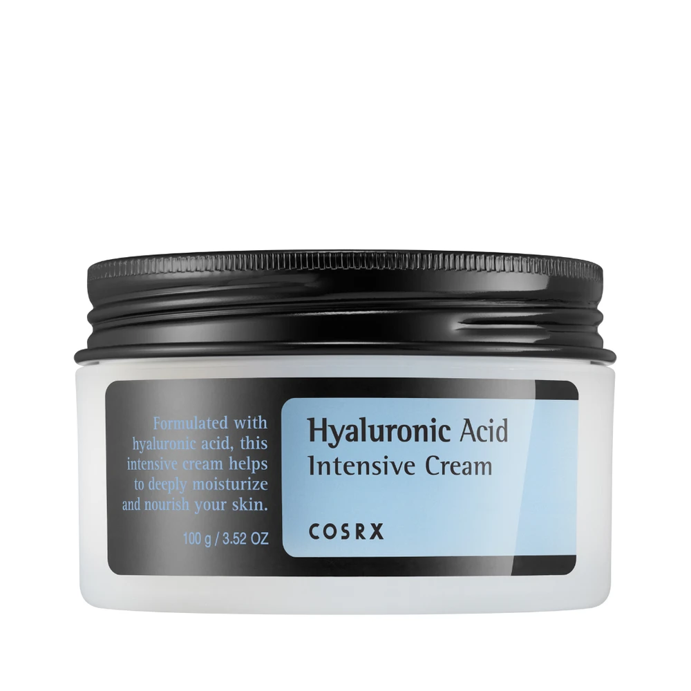Cosrx Hyaluronic Acid Intensive Cream Stipriai drėkinantis kremas su hialurono rūgštimi, 100 ml