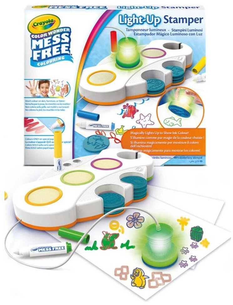 Crayola, Inc. CRAYOLA šviečiančių atspaudų rinkinys, 75-0275