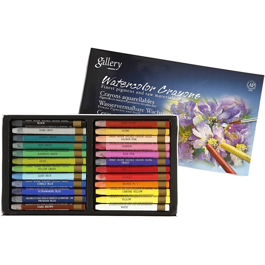 Creativ Akvarelinės pastelės rinkinys 24vnt