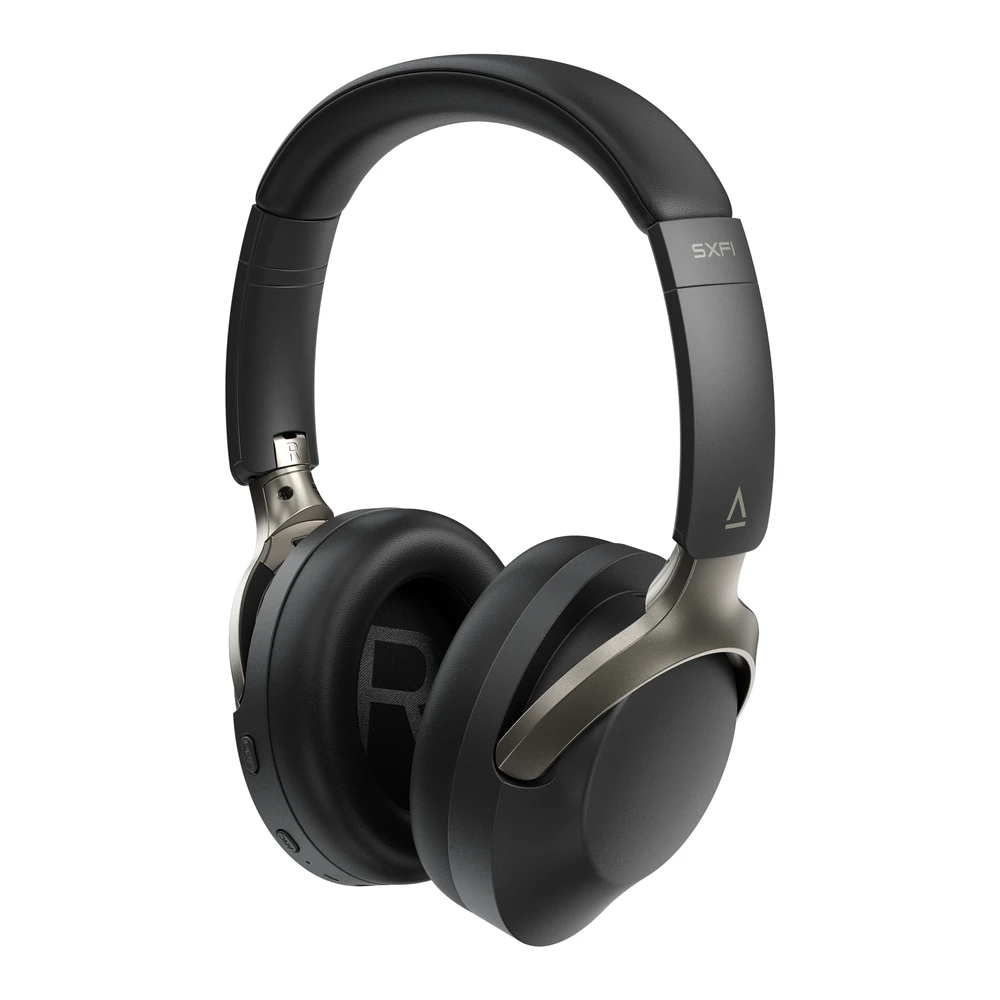 Creative Zen Hybrid SXFI belaidės ausinės juodos spalvos Bluetooth 5.3 ANC