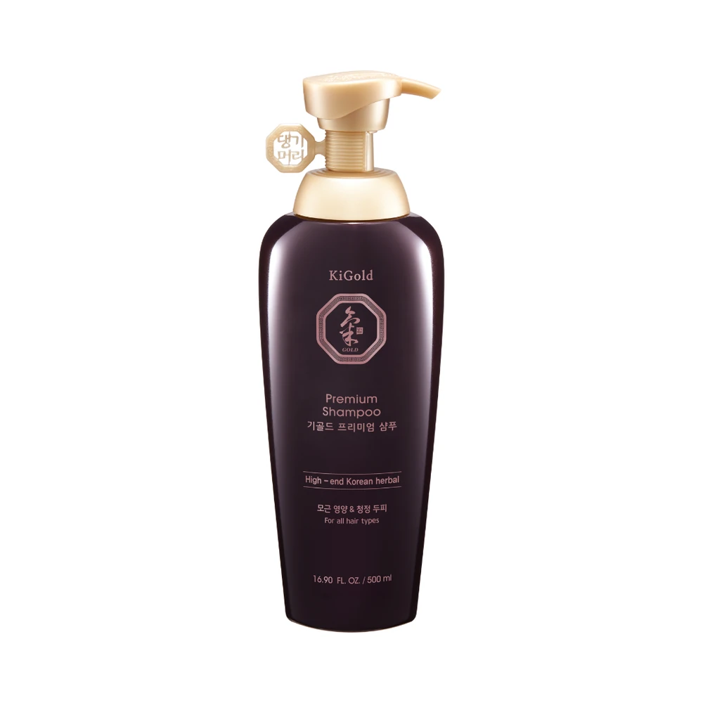 Daeng Gi Meo Ri - Ki Gold Premium šampūnas - subtilus, žemiškas atspalvis - 500 ml
