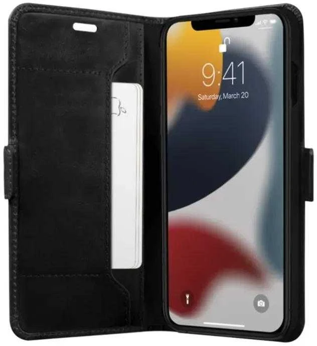 Dbramante1928 Dbramante 1928 Copenhagen Slim Wallet Apple iPhone 13 Pro Max dėklas telefonui juodos spalvos