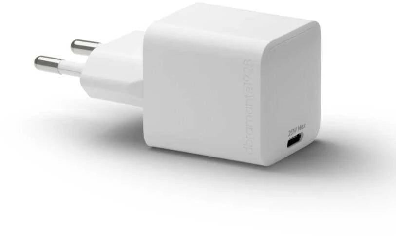 dbramante1928 - Įkrovimas - Sieninis įkroviklis GaN - USB-C 25W EU - Baltas