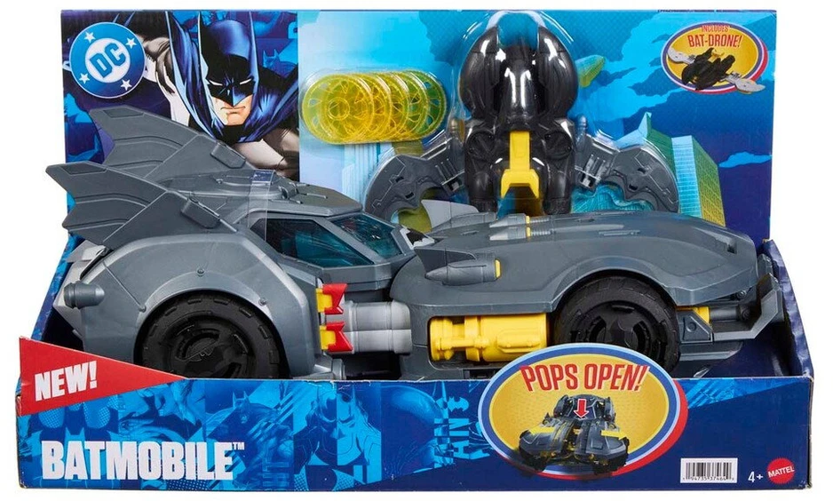 Usorteret DC Universe Bat-Link Batmobile 15 cm (380-2652)