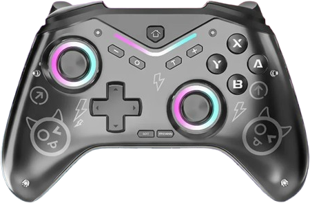 Deep Explorer - Wireless Controller - Spark - Juodas (Switch / Switch 2)
